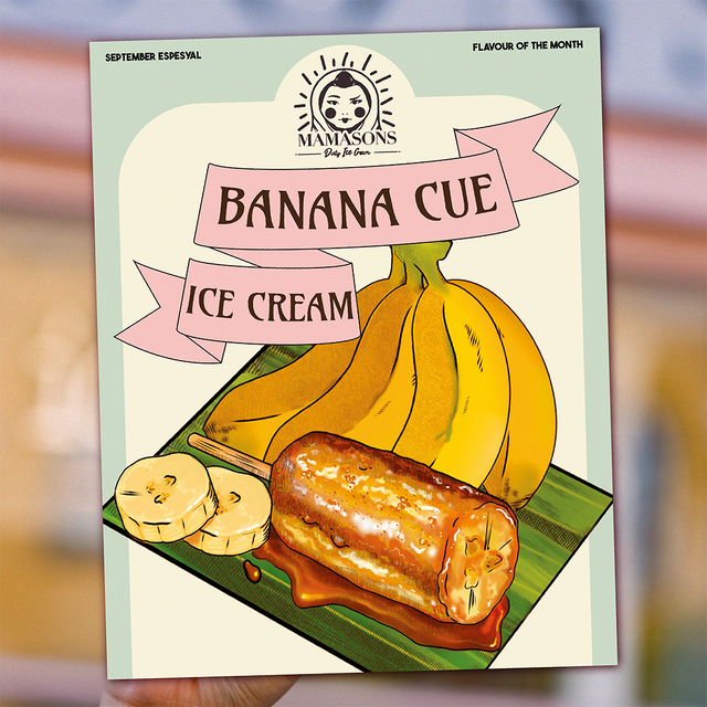 Experience Filipino Street Food with Mamasons’ Banana Cue Ice Cream for the momth of July