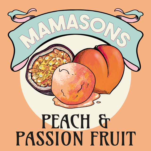 The Best Plant Based Espesyal Sorbetes is Peach and Passionfruit for the month of August