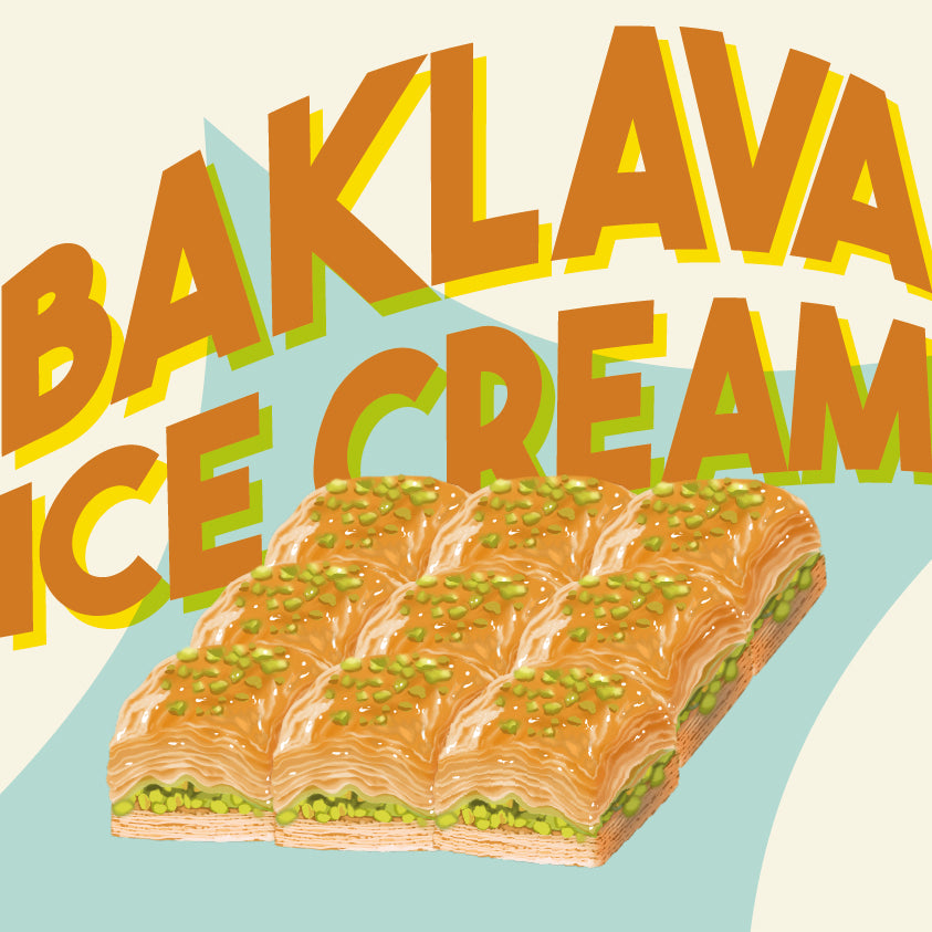 Baklava Ice Cream is the Espesyal Flavour of April!